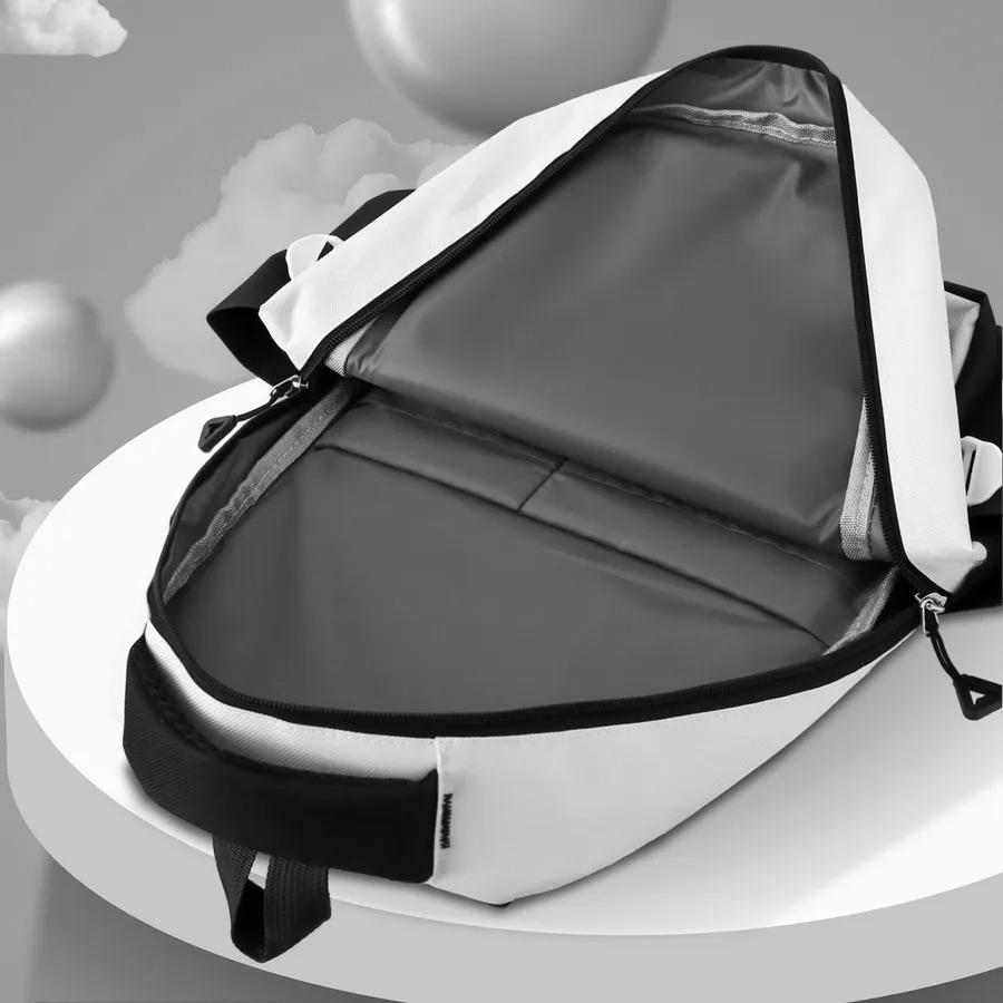 Рюкзак школьный набор 5в1 подростковый для девочки 5-11 класс сумка-шоппер/клатч/пенал Черный (28110866) - фото 7