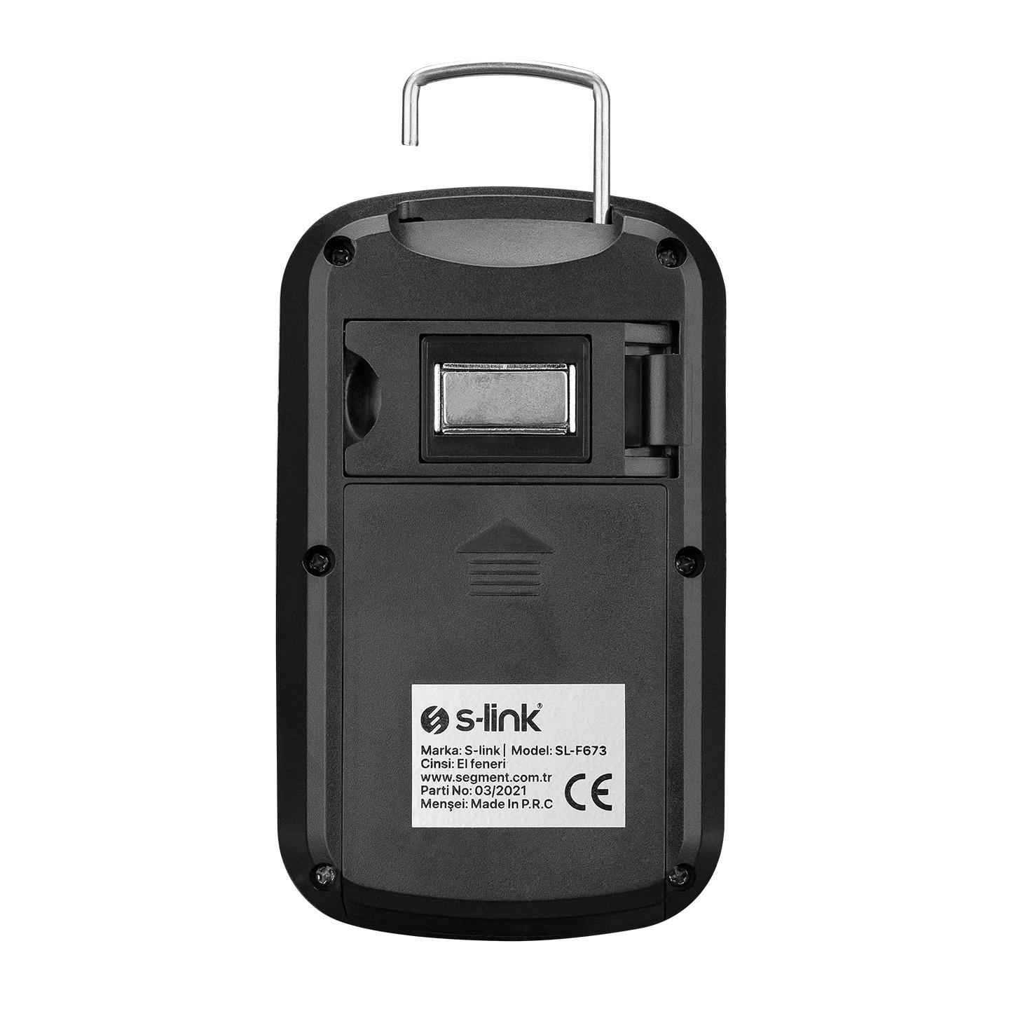 Фонарь-прожектор S-link SL-F673 мини с магнитом (ws86468) - фото 8