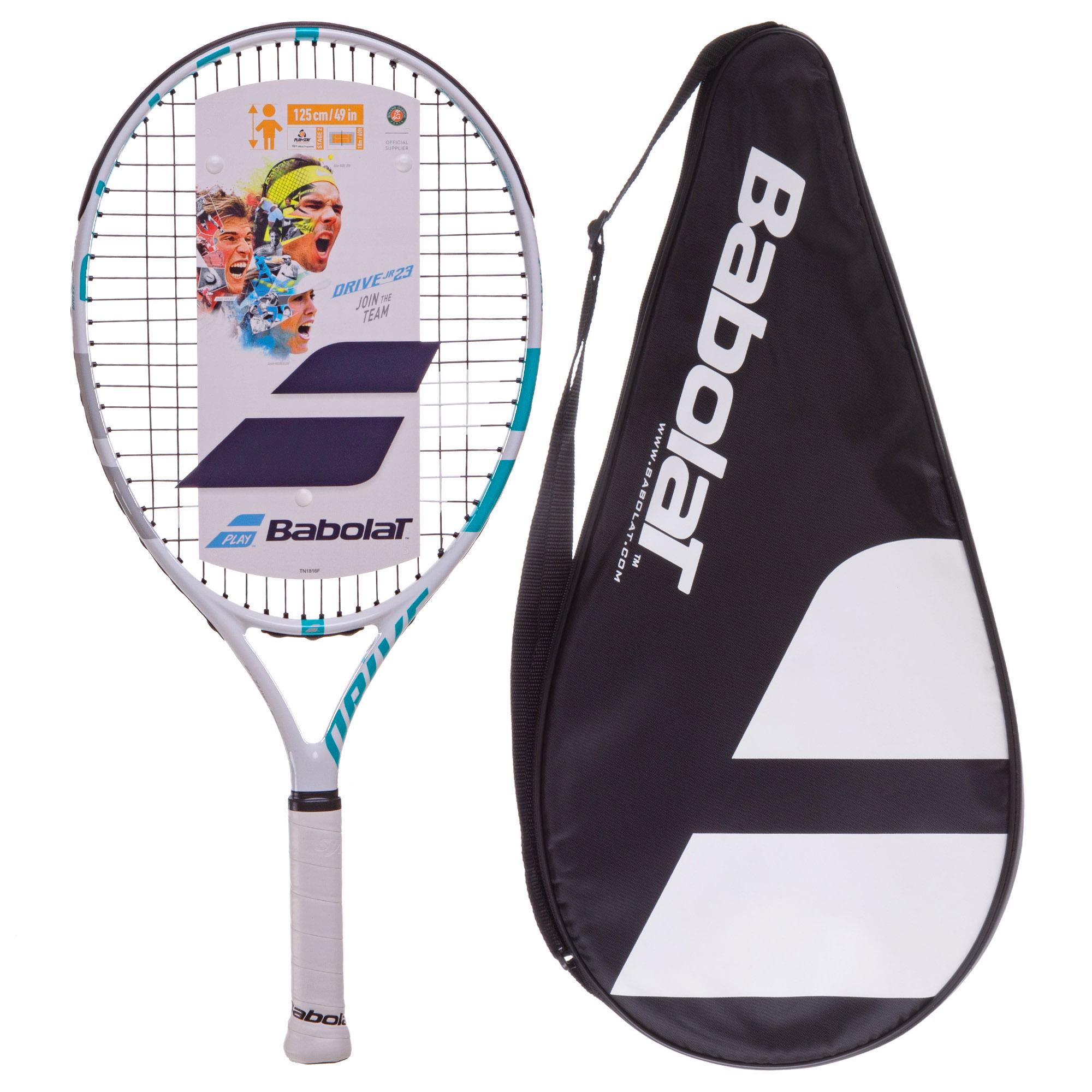 Ракетка для большого тенниса Babolat BB140216-153 Drive Junior 23 юниорская Голубой (NA002900)