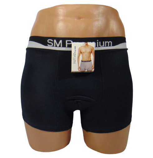 Трусы мужские боксеры SM Premium cotton 90960 L Синий