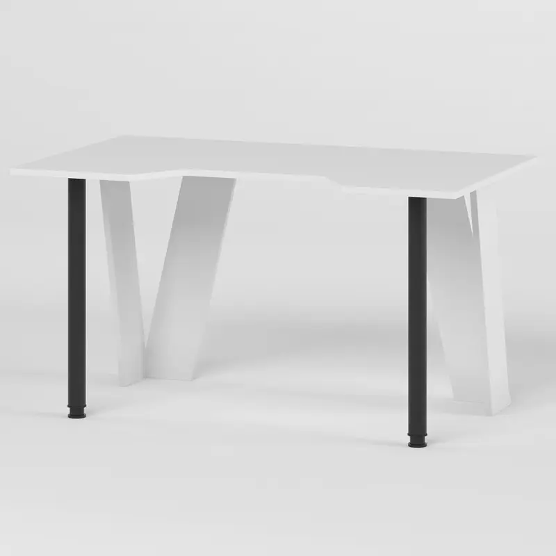 Компьютерный стол Lion 041004 Квест 150х90х74,5 см Нимфея альба (041176) - фото 2 Компьютерный стол Lion 041004 Квест 150х90х74,5 см Нимфея альба (041176) - фото 2