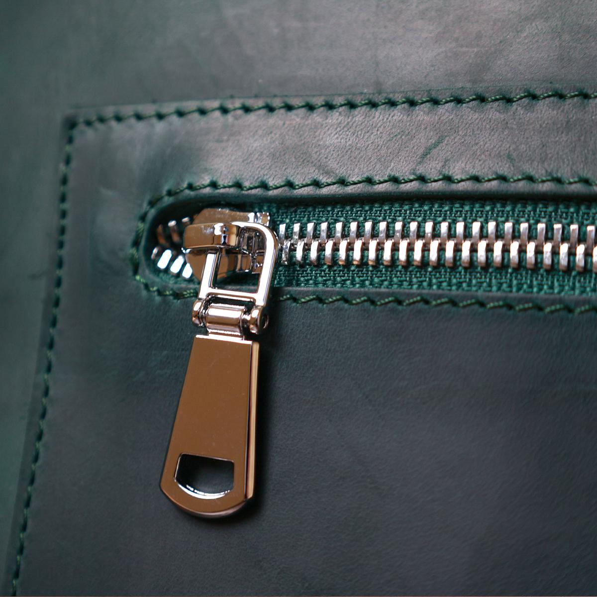 Сумка женская Shvigel 16351 кожаная Зеленый - фото 10 Сумка женская Shvigel 16351 кожаная Зеленый - фото 10