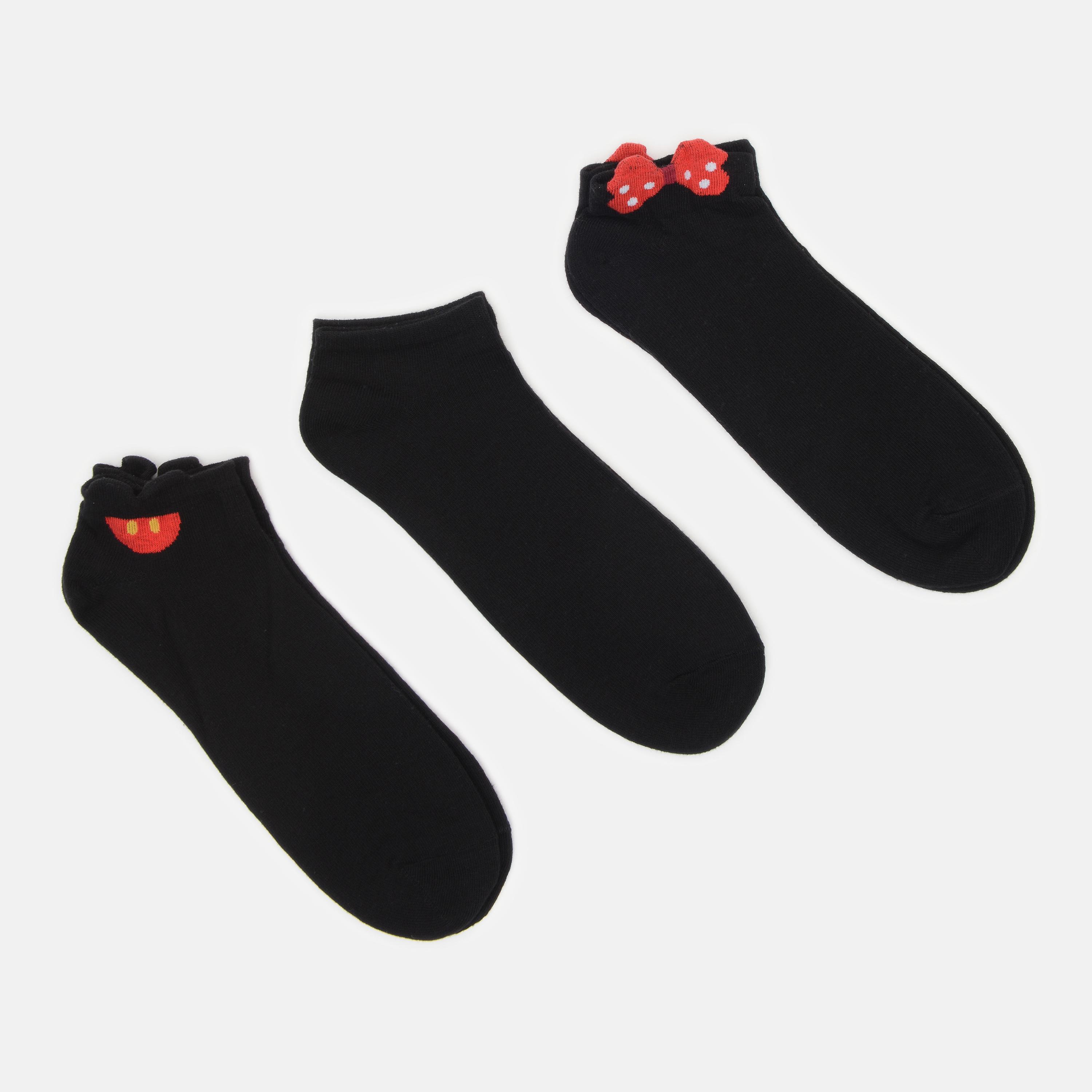 Шкарпетки C&A 3 пари р. 39-42 Чорний (7900179840400)