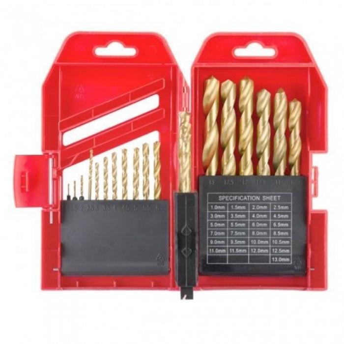 Набір свердел по металу Intertool SD-0025 HSS 25 шт. (1527311903) - фото 6 Набір свердел по металу Intertool SD-0025 HSS 25 шт. (1527311903) - фото 6
