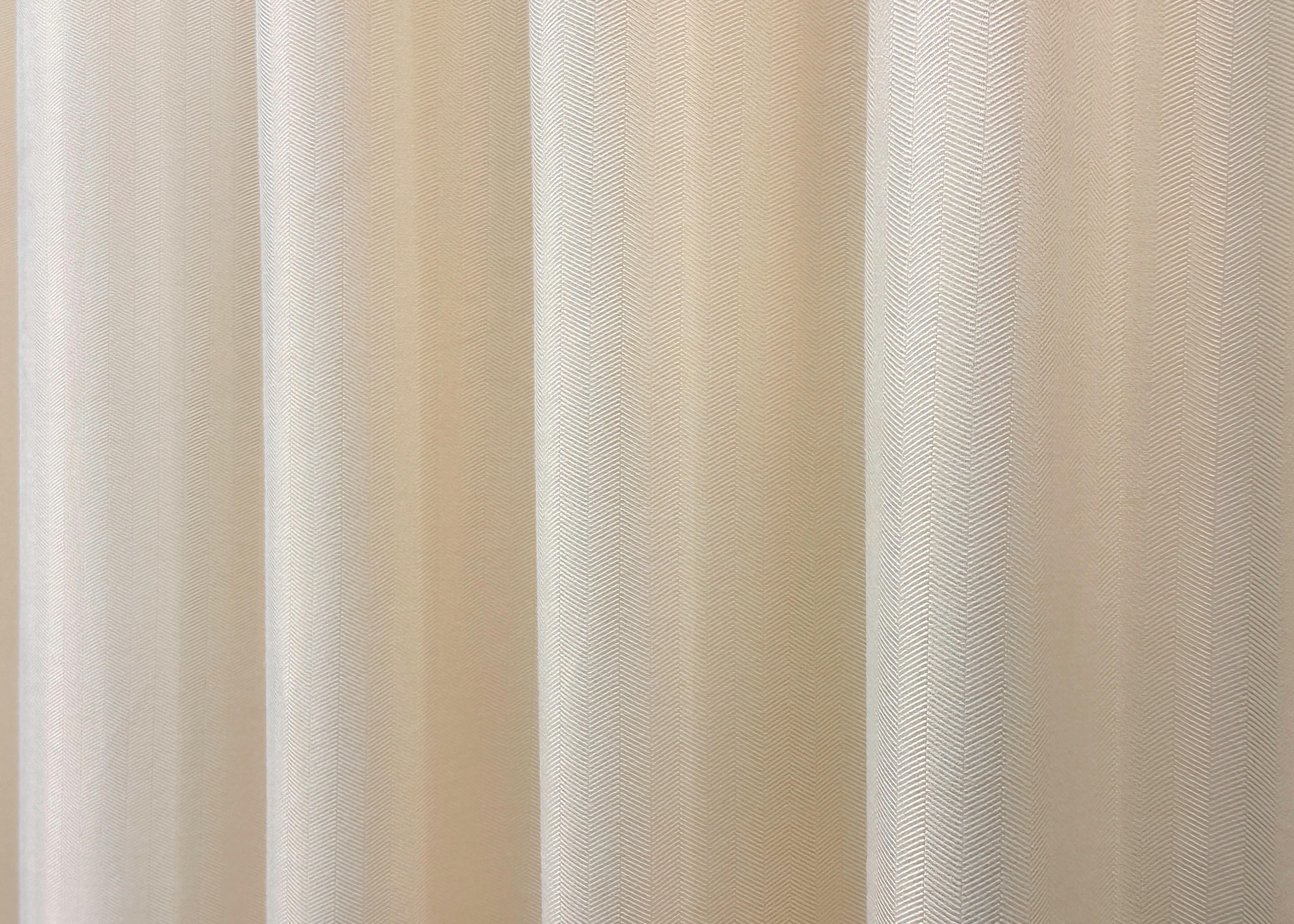 Комплект штор VR-Textil № 1735ш жаккард 150х270 см 2 шт. Кремовый (33-0703) - фото 7