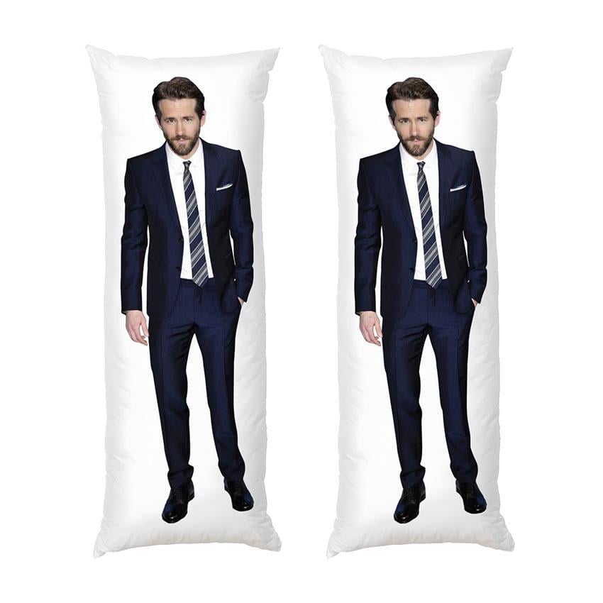 Подушка дакімакура Ryan Reynolds Famous actor габардин 70х30 см (113303)