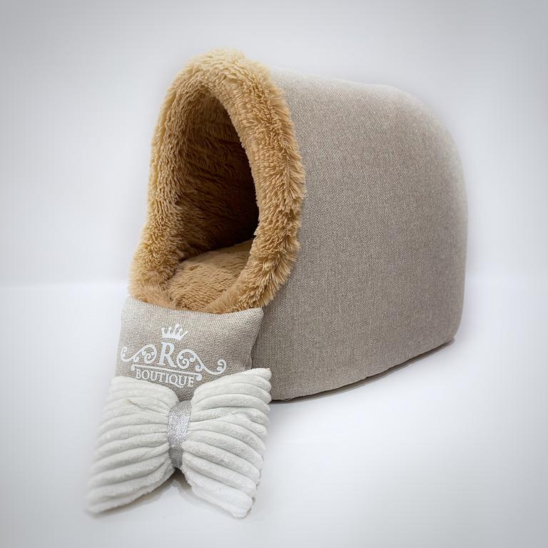 Будиночок для собак Amore mio Cane до 4 кг 42х42х45 см (ЕН-0033)