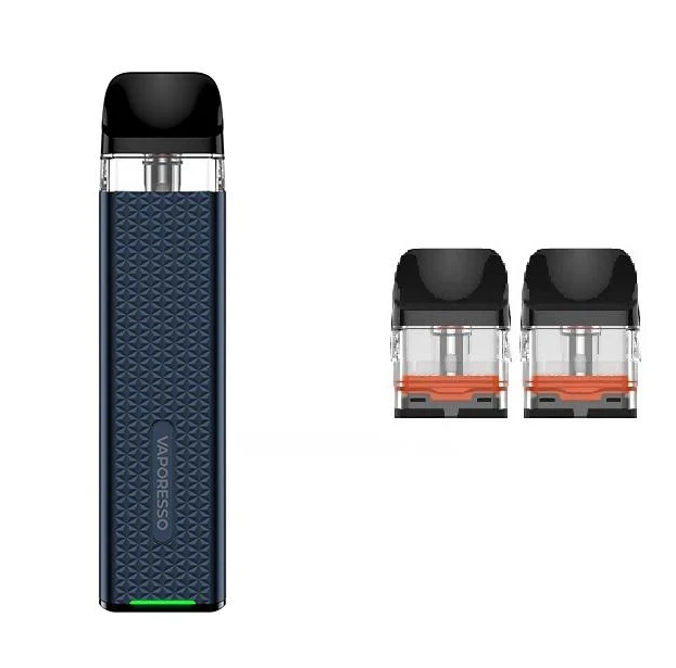 Электронная сигарета многоразовая Vaporesso XROS 3 Mini Kit и 2 дополнительных картриджа Navy Blue (85795349)