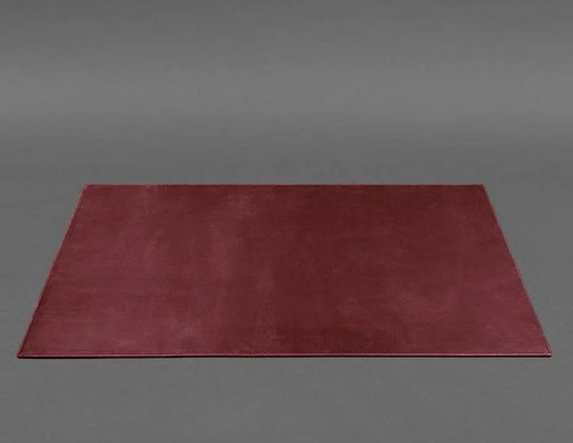 Накладка на стол руководителя кожаная 1.0 Crazy Horse Бордовый (A-027164) Накладка на стол руководителя кожаная 1.0 Crazy Horse Бордовый (A-027164)