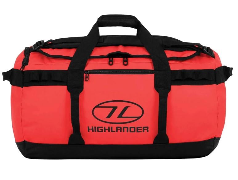Сумка дорожня водозахисна Highlander Storm Kitbag 65 л Red (DB123-RD)