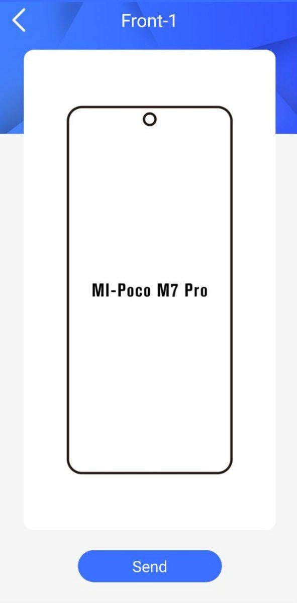 Защитная гидрогелевая пленка Poco M7 Pro - фото 2