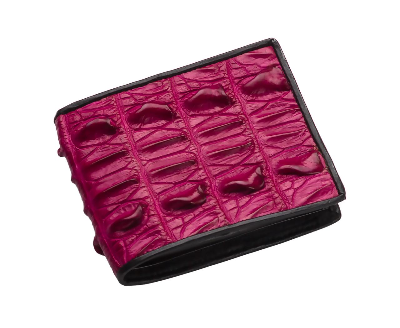 Портмоне Ekzotic Leather из кожи крокодила Розовый (cw06) Портмоне Ekzotic Leather из кожи крокодила Розовый (cw06)
