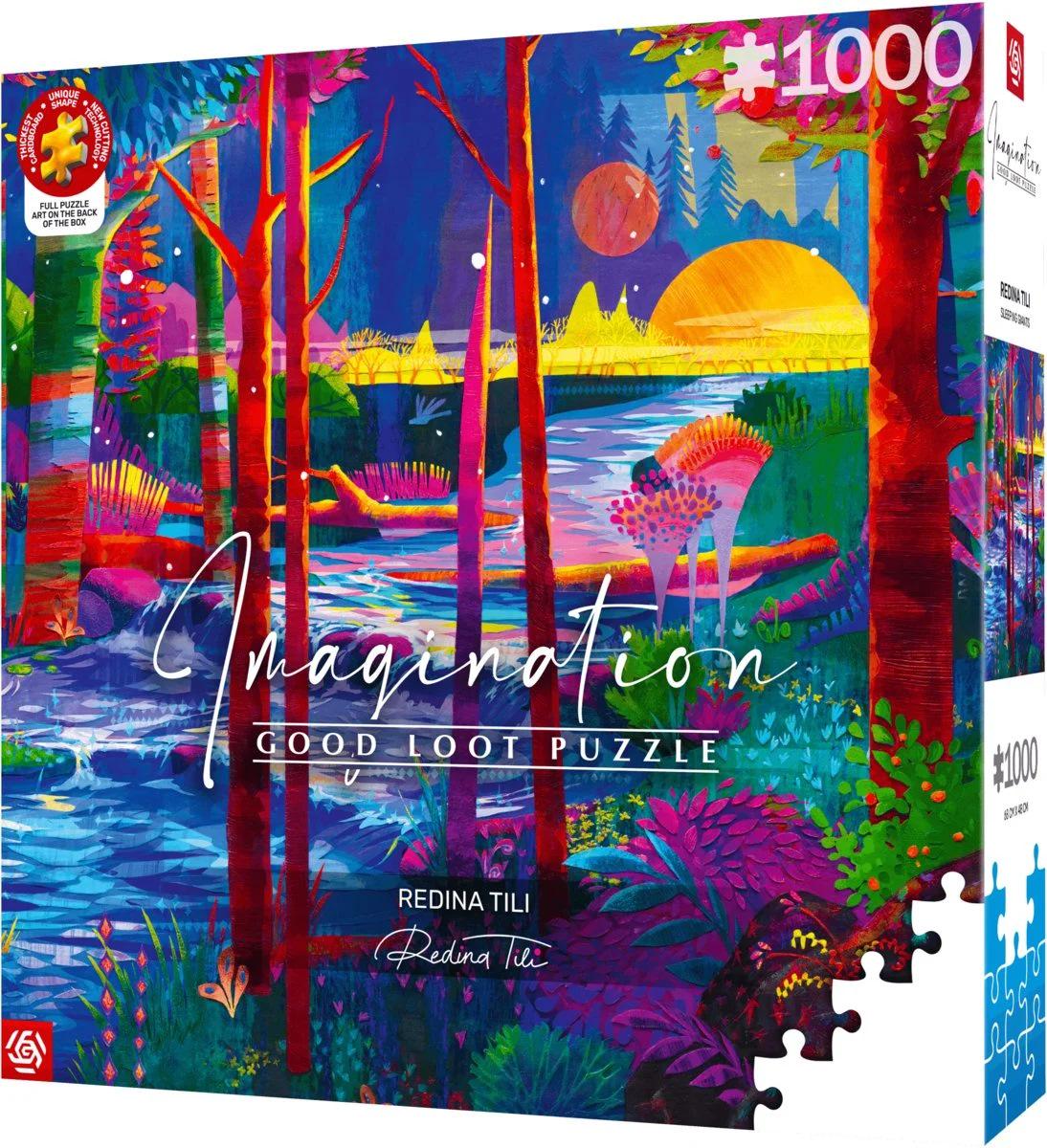 Пазл GoodLoot Imagination Redina Tili Sleeping Giants 1000 шт. (5908305249672)