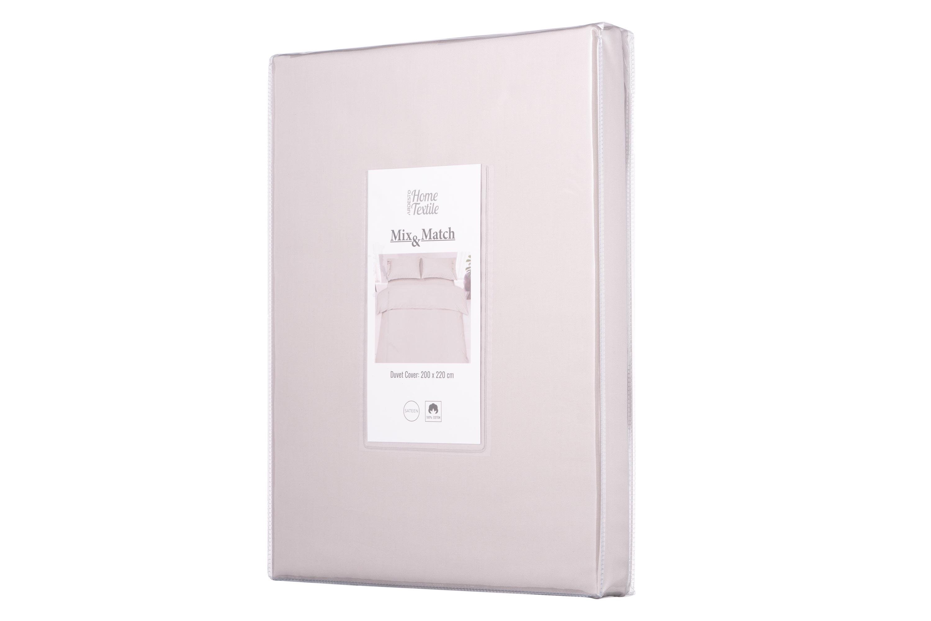 Підковдра Ardesto Mix&Match 200х220 см Айворі (ART2022DVC)