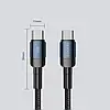 Кабель Toocki Type-C - Type-C 100W 3 м Black (230048) - фото 7