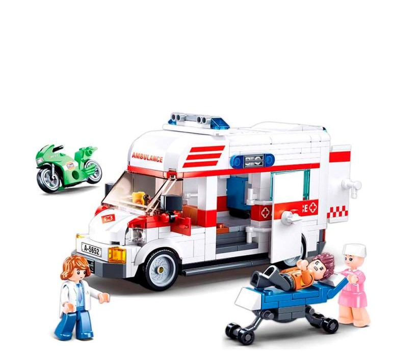 Конструктор Sluban Швидка допомога (M38-B1065)