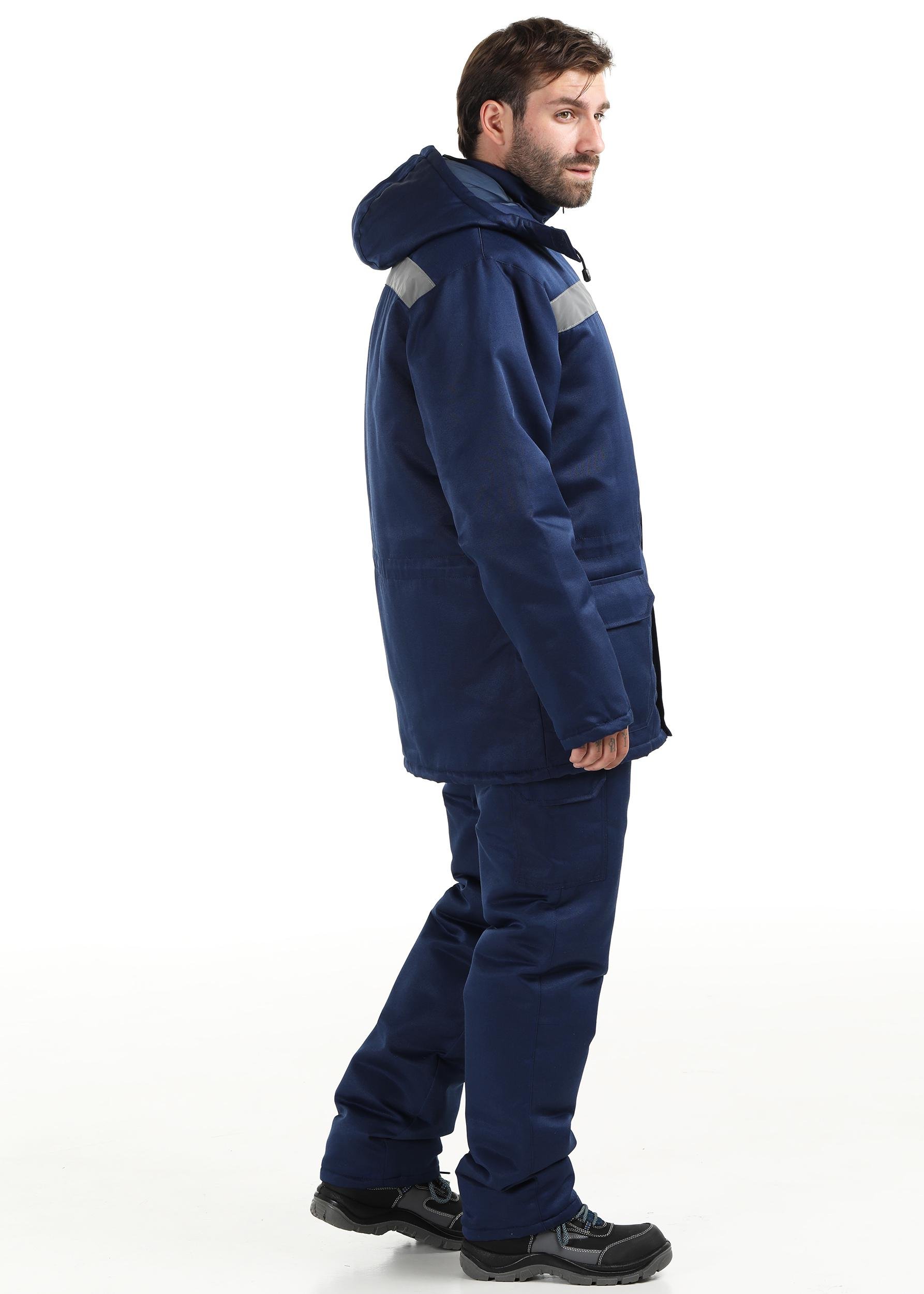 Куртка рабочая Стандарт 2203564 утепленная р. 56-58 192-200 см (220356412) - фото 2 Куртка рабочая Стандарт 2203564 утепленная р. 56-58 192-200 см (220356412) - фото 2