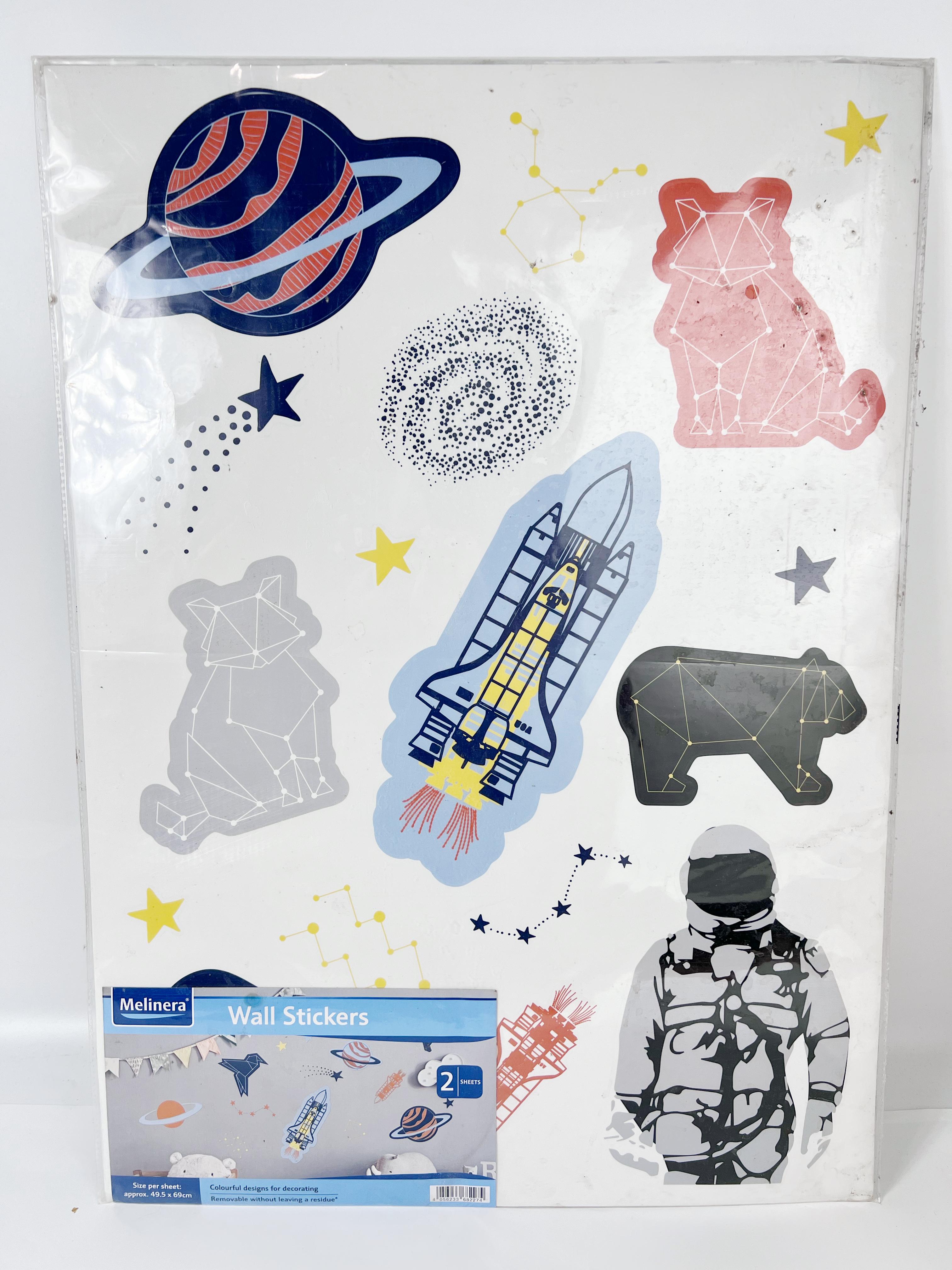 Настенные наклейки Melinera 336830 49,5х69 см 2 листа Настенные наклейки Melinera 336830 49,5х69 см 2 листа