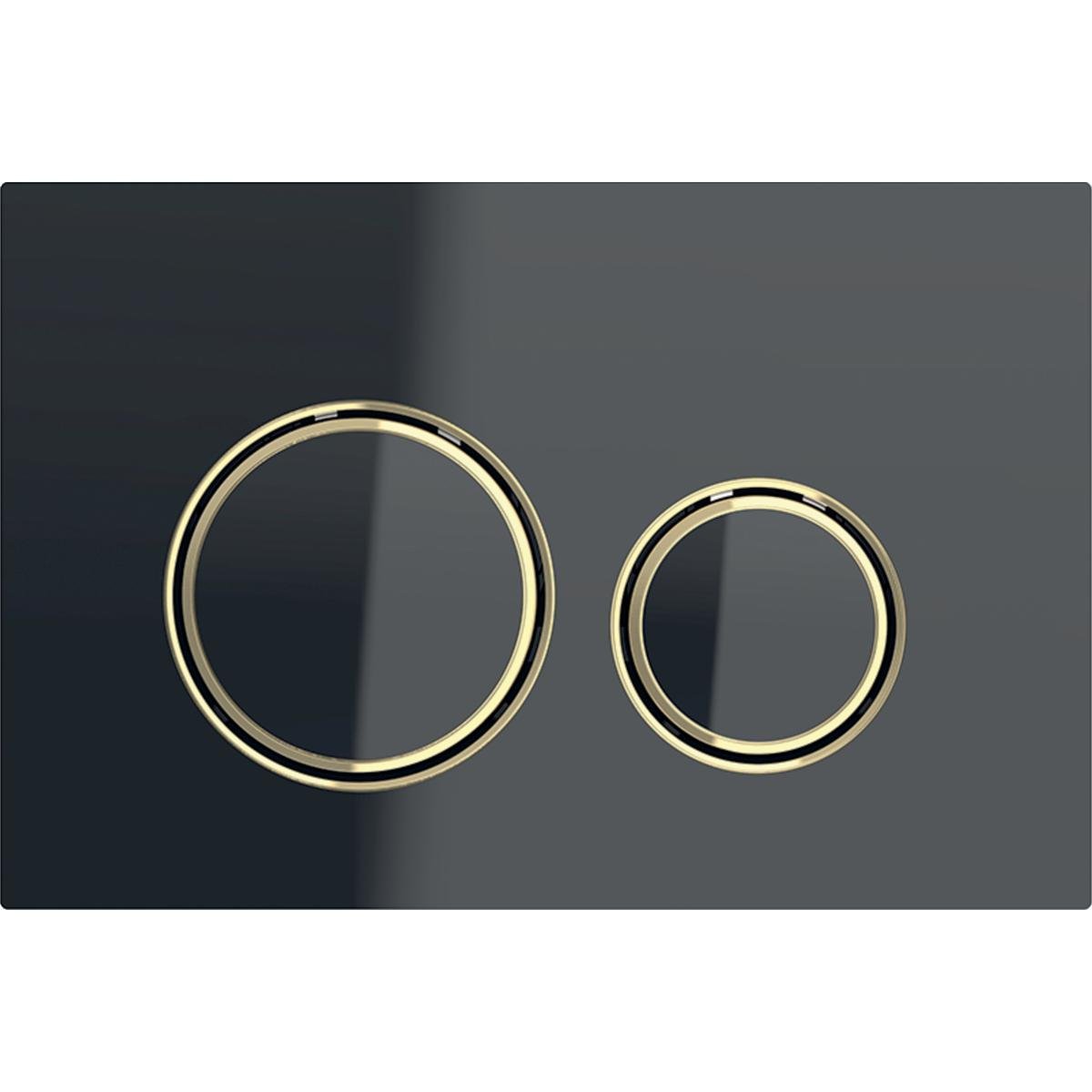 Кнопка слива для инсталляции Geberit Sigma21 115.652.SJ.1 Черный (96862)