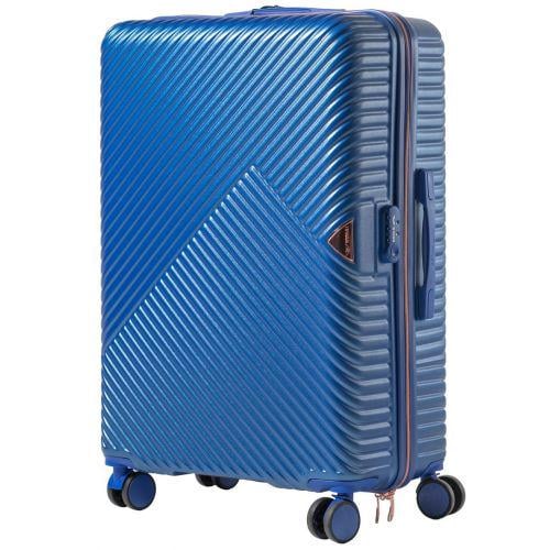 Чемодан пластиковый Wings WN01 маленький Голубой - фото 1