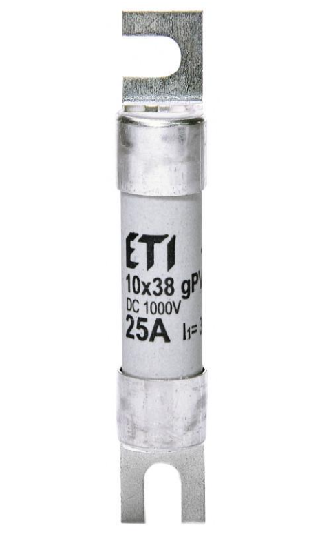 Запобіжник циліндричний плавкий ETI CH SU 25A gPV 10x38 мм 1000 В 30кА (2625140)