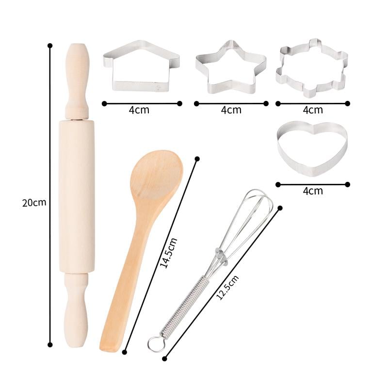 Детский игровой набор Deluxe Chef Set Маленький повар с фартуком и аксессуарами 11 шт. Нежно-розовый - фото 3 Детский игровой набор Deluxe Chef Set Маленький повар с фартуком и аксессуарами 11 шт. Нежно-розовый - фото 3