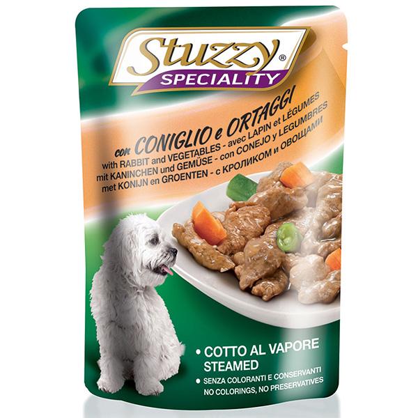 Корм вологий у соусі для собак Stuzzy Speciality Dog Rabbit Vegetables кролик з овочами 100 г (257116)