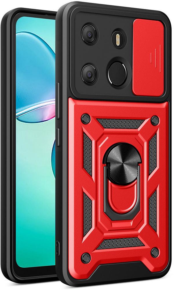 Чохол із захистом камери 3DGuard Tecno Spark GO 2023 Red (33872-2D)