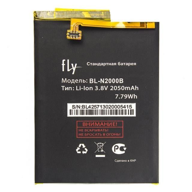 Акумулятор для Fly BL-N2000B/IQ4516 Octa Акумулятор для Fly BL-N2000B/IQ4516 Octa