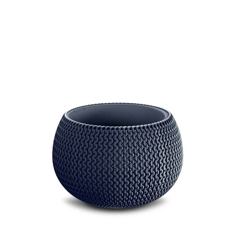 Горшок для цветов Prosperplast Splofy Bowl 24 см Антрацитовый (DKSP240-S433) - фото 1 Горшок для цветов Prosperplast Splofy Bowl 24 см Антрацитовый (DKSP240-S433) - фото 1