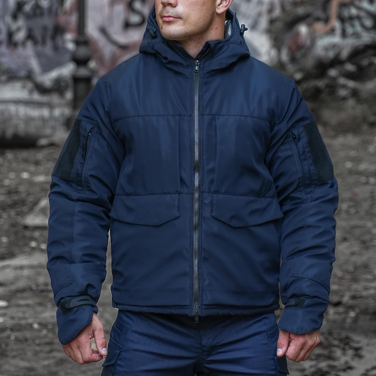 Куртка зимняя Dewspo подкладка Omni-Heat р. 52 Синий (2364425619)