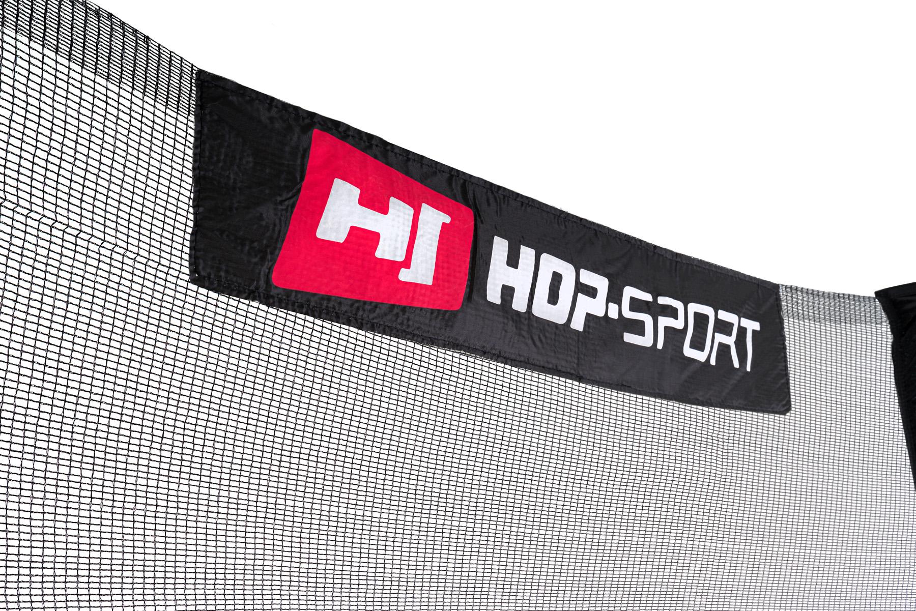 Батут Hop-Sport 10ft (305 см) з внутрішньою сіткою Синій - фото 9