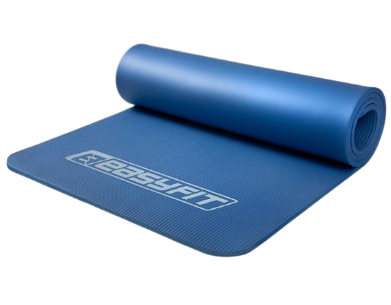 Коврик для фитнеса и йоги EasyFit NBR 10 мм Синий (EF-1919-Bl) - фото 1 Коврик для фитнеса и йоги EasyFit NBR 10 мм Синий (EF-1919-Bl) - фото 1