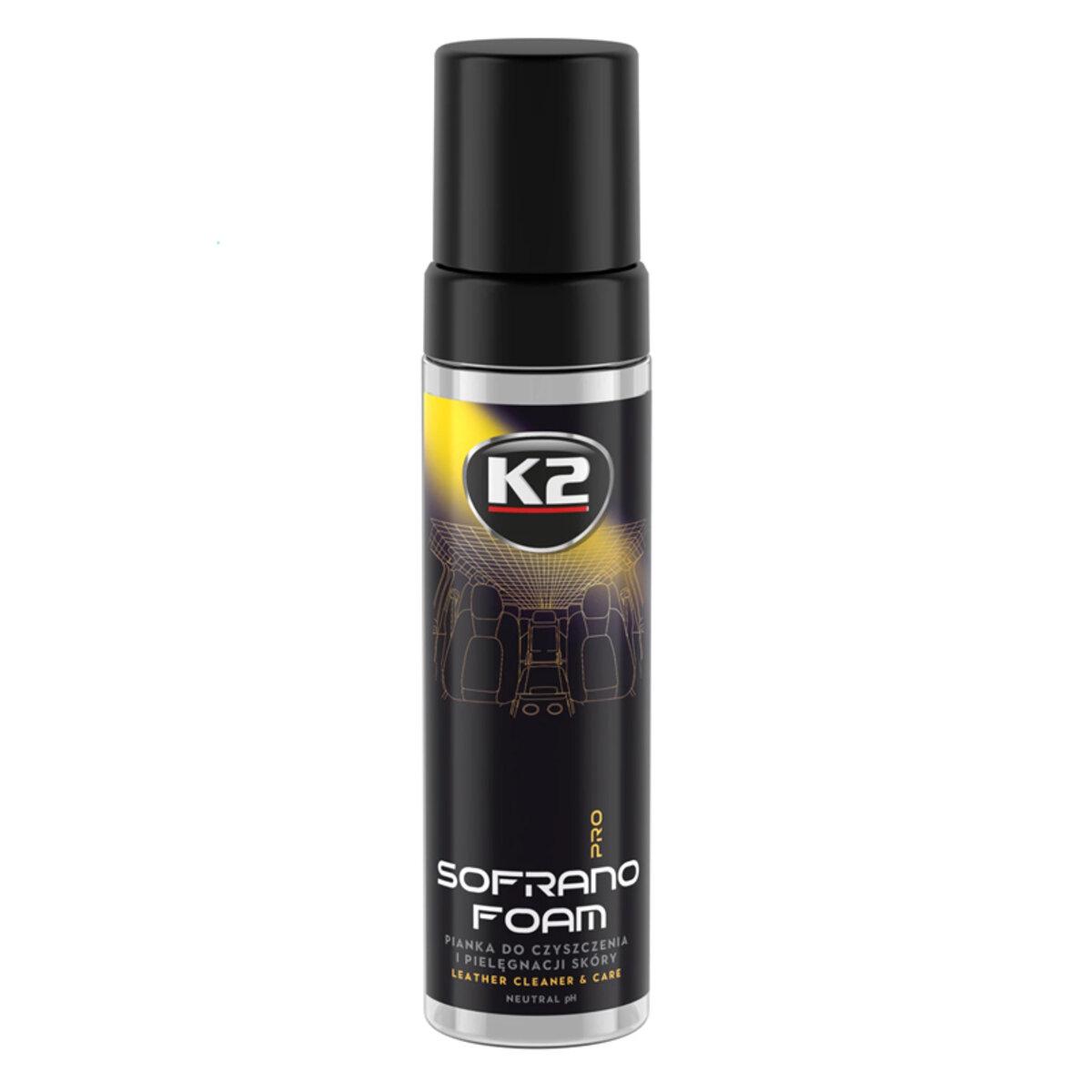 Средство для очищения кожи К2 Sofrano Pro Leather Cleaner 200 мл