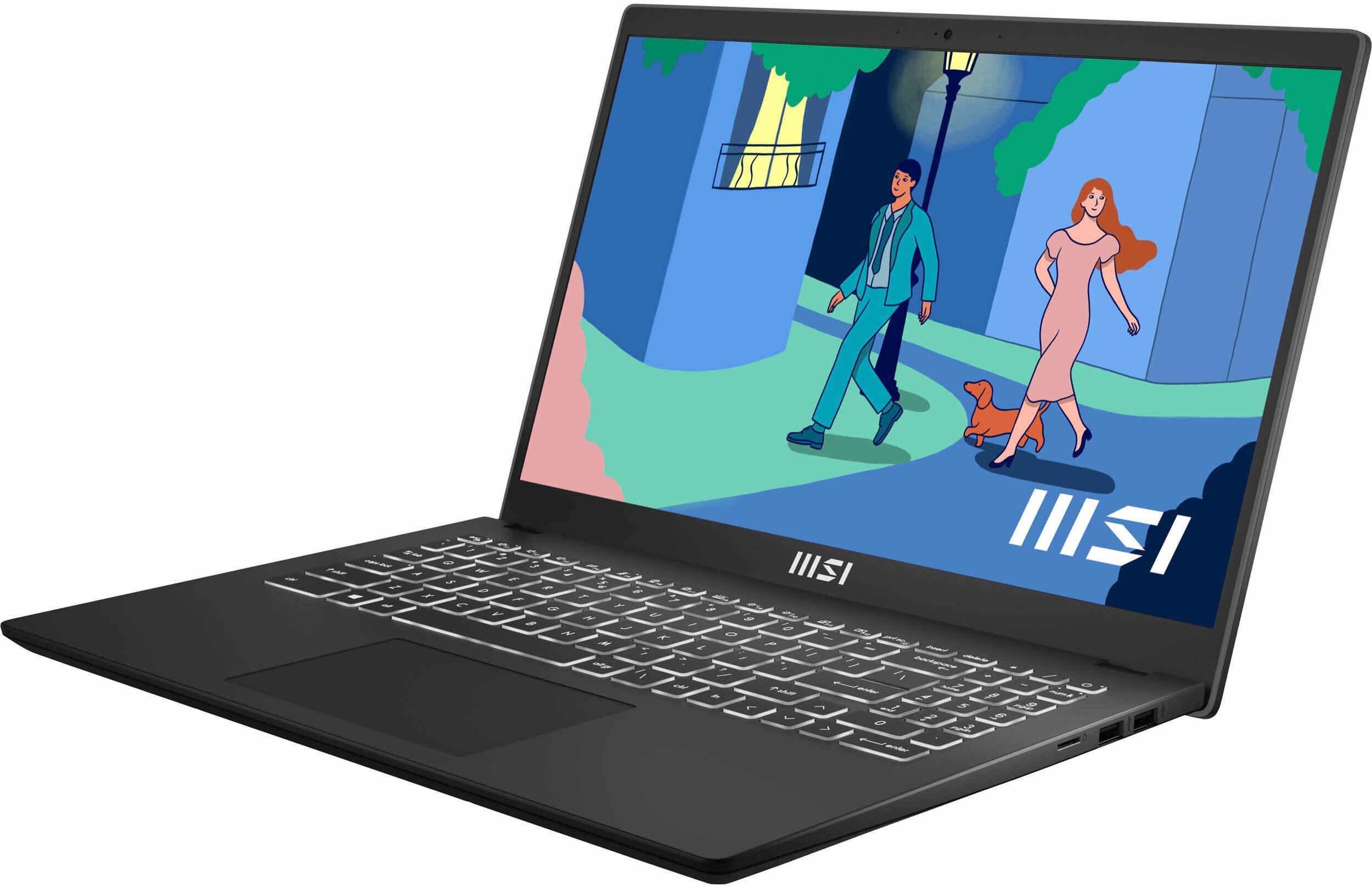 Ноутбук MSI Modern B12M-018PL 15,6" IPS i7-1255U 16 Gb RAM 512 Gb SSD Windows 11 Home (B12M-018PL) - фото 7