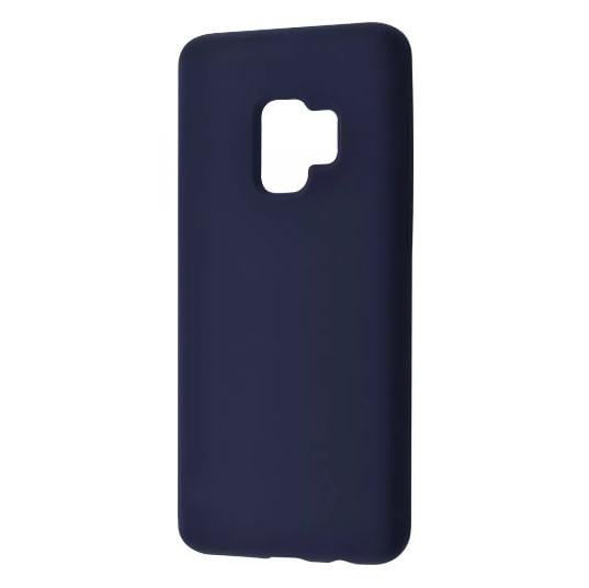 Чехол-накладка для телефона WAVE Full Silicone Cover Samsung Galaxy S9 Midnight blue (237260016)