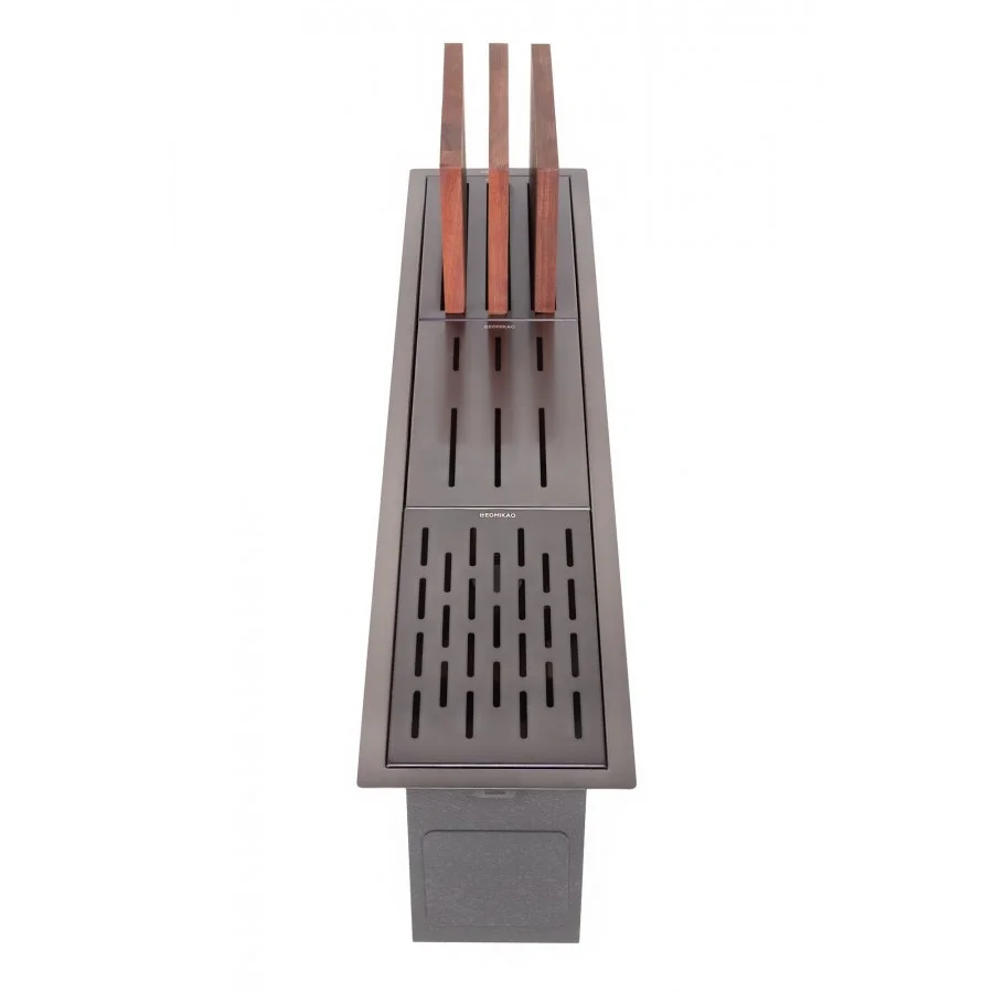 Сушка-органайзер вбудована LEOMIKAO ML-01 GM PVD вороняна сталь (000346) - фото 7 Сушка-органайзер вбудована LEOMIKAO ML-01 GM PVD вороняна сталь (000346) - фото 7