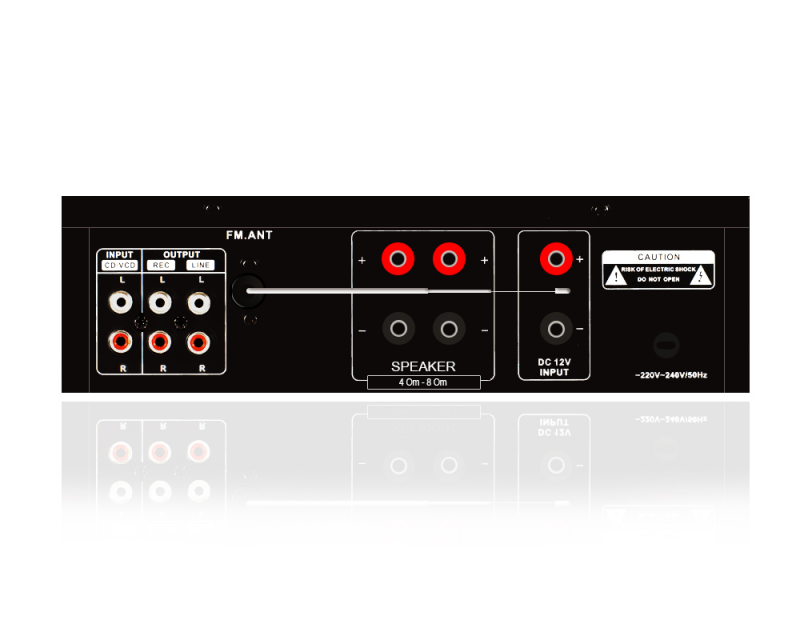 Підсилювач потужності Sky Sound SM-088a 2х50 W Bluetooth - фото 4 Підсилювач потужності Sky Sound SM-088a 2х50 W Bluetooth - фото 4