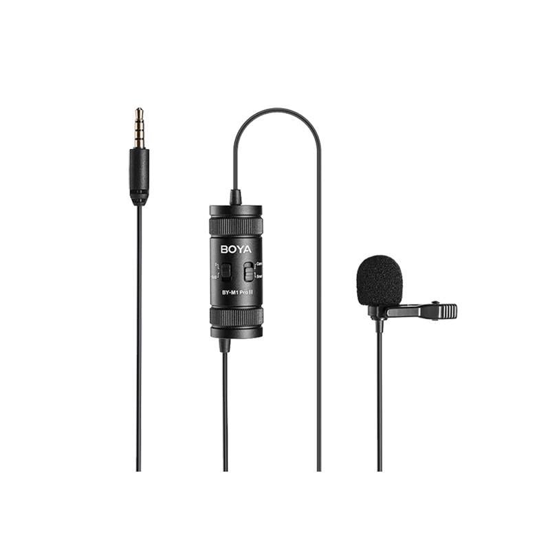 Микрофон петличный для камеры/телефона Boya BY-M1 Pro II 3,5 мм (2537151235)