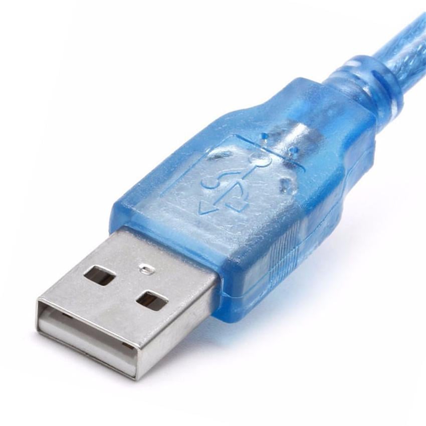 Кабель Rias USB A-USB F 1,5 м Blue (3_01119) - фото 4