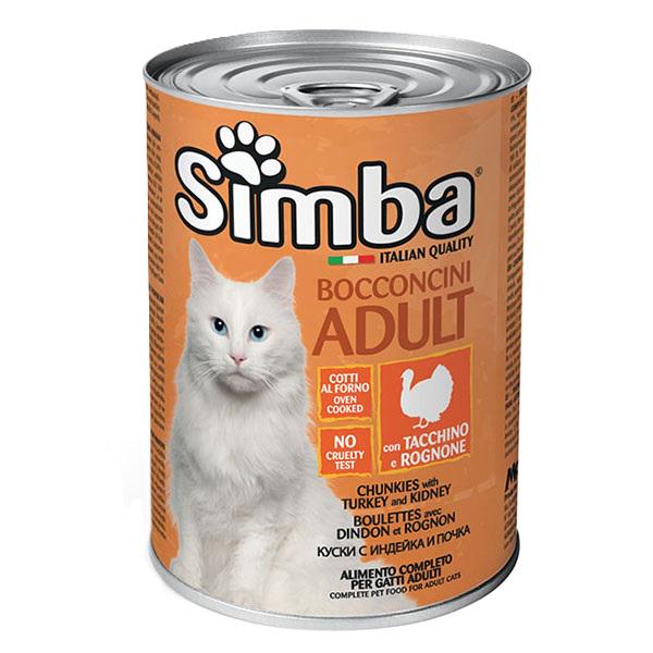 Корм для кошек влажный Monge Simba Cat Wet индейка 415 г (000025815)