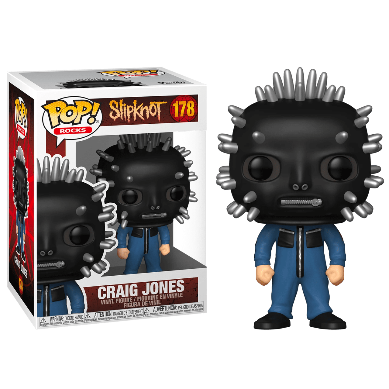 Фигурка Funko Pop Слипкнот Крэйг Джонс Slipknot Craig Jones 10 см - фото 2