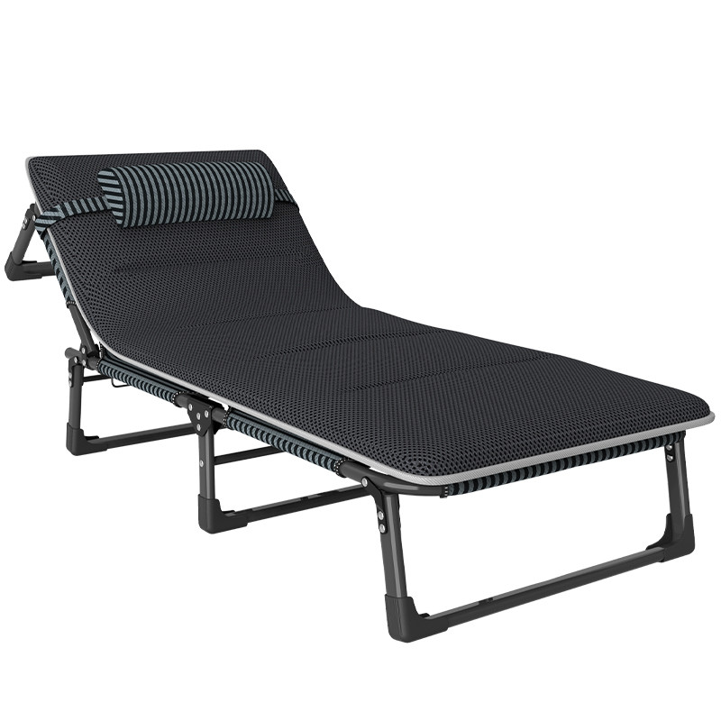 Шезлонг садовый WCG FB-S02-PM с подушкой/матрасом Черный (FB-S02-PM 1) - фото 3 Шезлонг садовый WCG FB-S02-PM с подушкой/матрасом Черный (FB-S02-PM 1) - фото 3