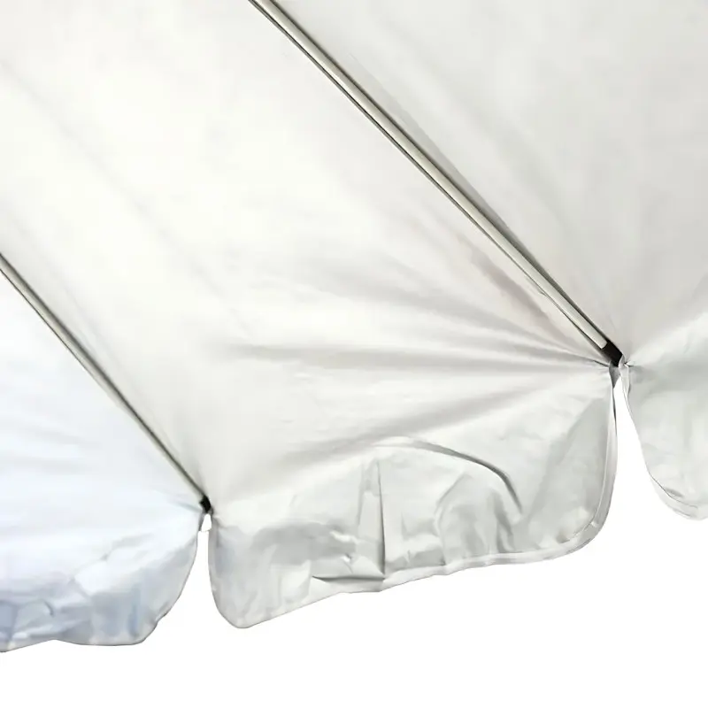 Парасолька торгова кругла з нейлону та металевими спицями D 2.5 м Зелений (zo25greenkm) - фото 3 Парасолька торгова кругла з нейлону та металевими спицями D 2.5 м Зелений (zo25greenkm) - фото 3