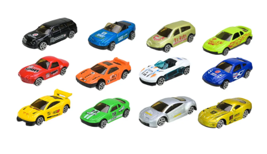 Ігровий набір машинок ToyCloud у кейсі 10 шт. (2709584760) - фото 2 Ігровий набір машинок ToyCloud у кейсі 10 шт. (2709584760) - фото 2