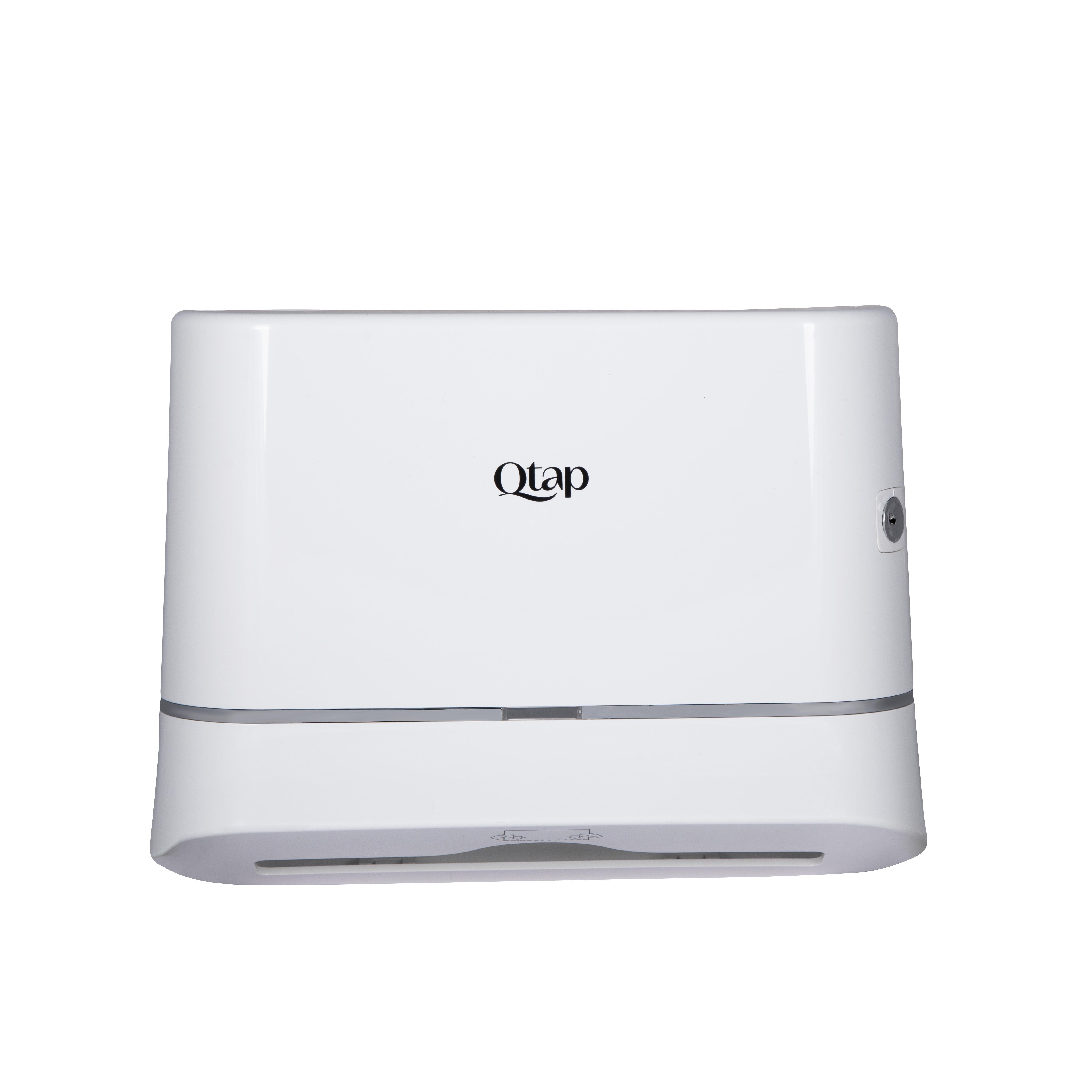 Тримач для паперових рушників Qtap Pohodli QTDR600WP 300 мм White (SD00042873) - фото 3 Тримач для паперових рушників Qtap Pohodli QTDR600WP 300 мм White (SD00042873) - фото 3