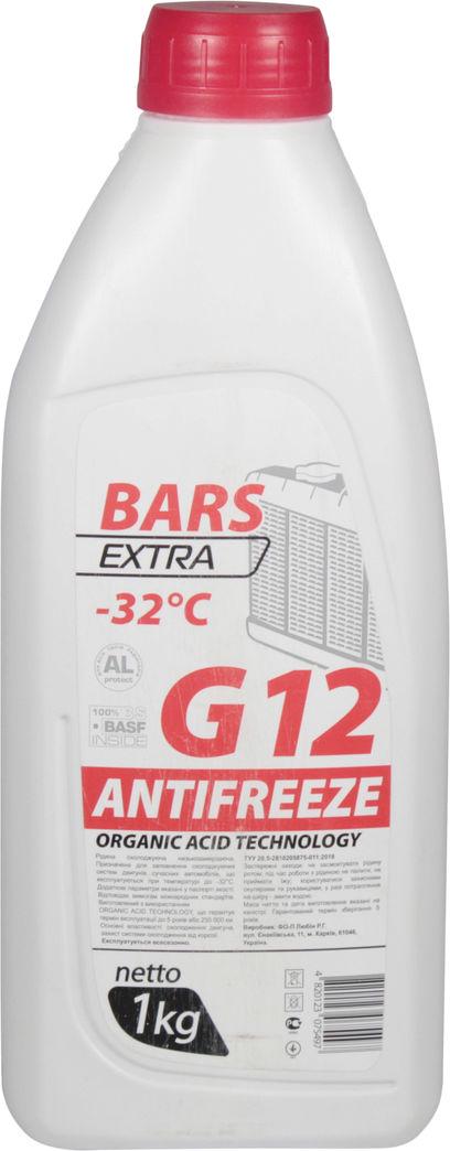 Антифриз BARS EXTRA G12 от -35 до +108 1 л Red (0101422)