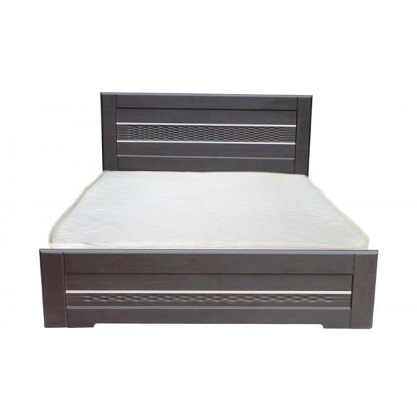 Кровать полуторная Неман 140 Соломия с пружинным подъемным механизмом МДФ 1465х2064х1050 мм Венге южный (40224)