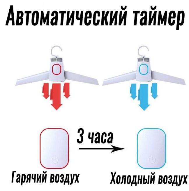 Сушка для одежды Electric Hanger (234561833_302) - фото 3 Сушка для одежды Electric Hanger (234561833_302) - фото 3