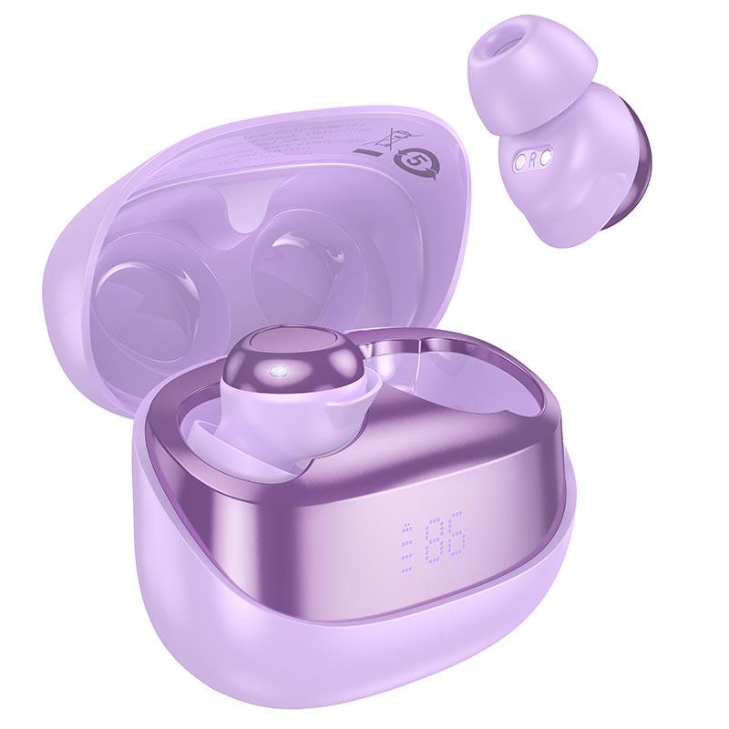 Навушники бездротові Hoco EW200 Elegant true wireless sleep Bluetooth 5.4 Purple (25173023) Навушники бездротові Hoco EW200 Elegant true wireless sleep Bluetooth 5.4 Purple (25173023)